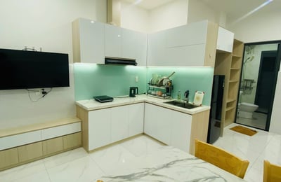 Helle, möblierte wohnung mit meerblick zur miete, Da Nang, Vietnam