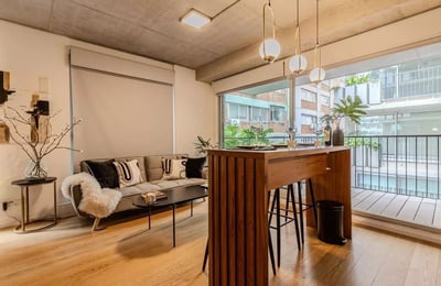 Studio with modern design and amenities in Torre Alley residential complex, Buenos Aires