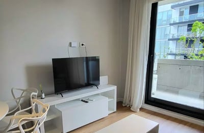 Departamento de 2 habitaciones con balcón en el 5° piso en un edificio nuevo con comodidades, Palermo, Buenos Aires