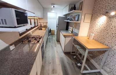 Spacious 3-bedroom apartment 105m² with a balcony and amenities in Palermo, Buenos Aires