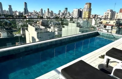 Аренда двушки в новом доме с удобствами, 2-комнатная квартира в Palermo Soho, Буэнос-Айрес