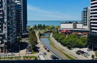 Spacious and furnished apartment for rent with a sea view, Batumi