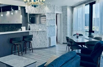 Spacious and furnished apartment for rent with a sea view, Batumi