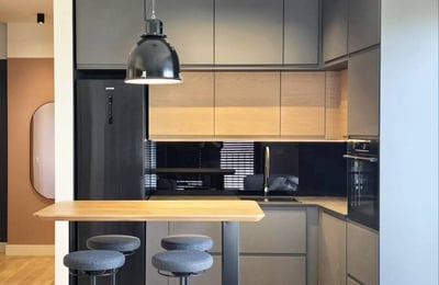 Miete einer modernen Wohnung, 60 m², Banovo Brdo Residence, Belgrad, Serbien