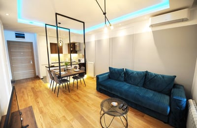 Alquiler de apartamento moderno, 48 m², Wellport, Nuevo Belgrado, Serbia