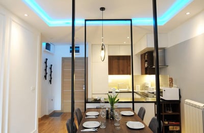 Alquiler de apartamento moderno, 48 m², Wellport, Nuevo Belgrado, Serbia