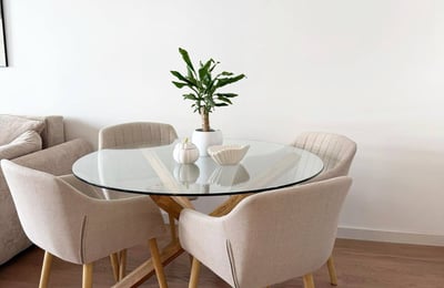 Miete einer stilvollen, modernen Wohnung, 45 m², Wohnanlage The One, Neu-Belgrad, Serbien