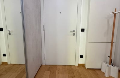 Аренда премиум, светлой квартиры, 54 м², Нови Дорчол, Белград, Сербия