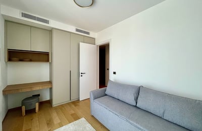 Аренда уютной, премиум квартиры, 112 м², ЖК Novi Dorćol, Белград, Сербия