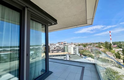 Аренда уютной, премиум квартиры, 112 м², ЖК Novi Dorćol, Белград, Сербия
