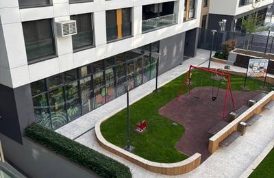 Alquiler de apartamento moderno y confortable, 70 m², Residencial Wellport, Nuevo Belgrado, Serbia