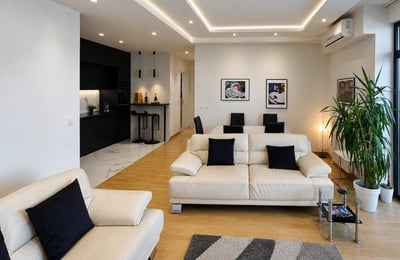 Rent a premium apartment with river view, 89 m², BW Vista, Belgrade, Serbia