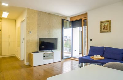 Rent a cozy, comfortable apartment with terrace, 50 m², Vračar, Belgrade, Serbia