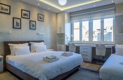 Rent a bright, comfortable apartment, 55 m², city center, Belgrade, Serbia