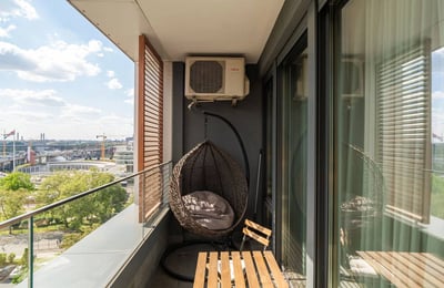 Rent a premium apartment with terrace, 62 m², Skyline, Belgrade, Serbia