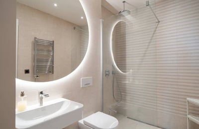 Alquiler de penthouse de lujo, 144 m², Complejo Residencial Novi Dorćol, Belgrado, Serbia