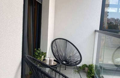 Аренда уютной квартиры 45м² с террасой, Врачар, Белград, Сербия