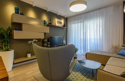 Appartement élégant 56m² à louer, Voždovac, Belgrade, Serbie