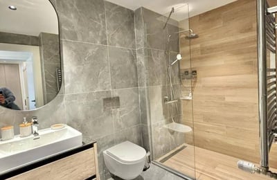Spacious Apartment 91m² with River View for Rent in BW Simfonija Residential Complex, Belgrade, Serbia