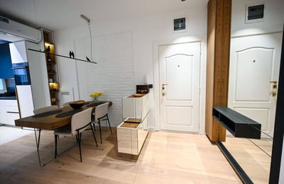 Bright Apartment 60m² for Rent in City Center, Belgrade, Serbia
