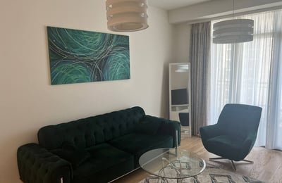 Apartamento amueblado 55m² en alquiler en complejo residencial BW Aurora, Belgrado, Serbia