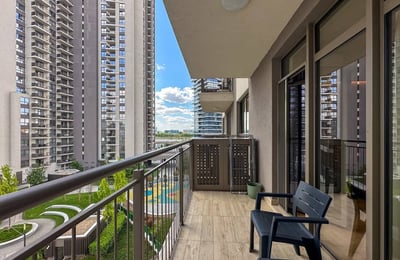 Apartamento moderno 55m² en alquiler en complejo residencial BW Aurora, Belgrado, Serbia