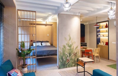 Cozy Studio 50m² with Private Courtyard for Rent, Vračar, Belgrade, Serbia