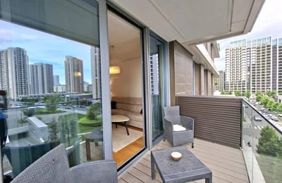 Stylish Apartment 95m² for Rent in BW Residences Residential Complex, Belgrade, Serbia