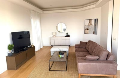 Luxuriöses Penthouse 120m² mit Donaublick zur Miete, Belgrad, Serbien
