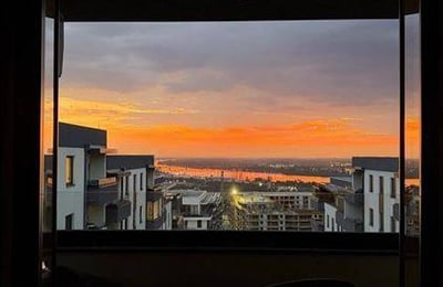 Apartment 47m² with Danube View for Rent in Sunnyville Residential Complex, Belgrade, Serbia