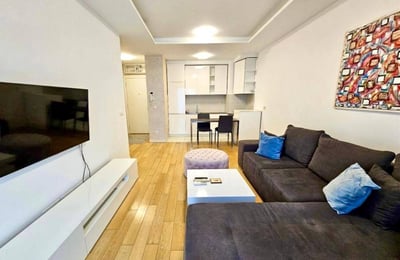Apartamento moderno 54m² en alquiler en complejo residencial A Block, Nuevo Belgrado, Serbia