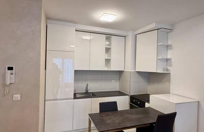 Apartamento moderno 54m² en alquiler en complejo residencial A Block, Nuevo Belgrado, Serbia