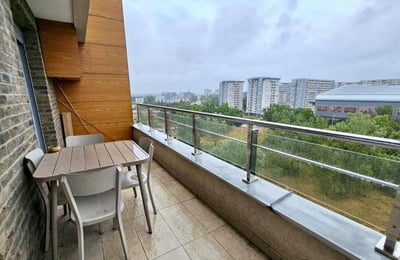 Apartamento moderno 54m² en alquiler en complejo residencial A Block, Nuevo Belgrado, Serbia