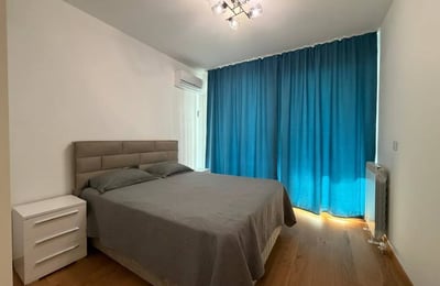 Cozy Apartment 56m² for Rent in Wellport Residential Complex, New Belgrade, Serbia
