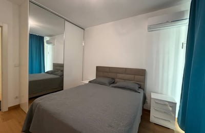 Cozy Apartment 56m² for Rent in Wellport Residential Complex, New Belgrade, Serbia
