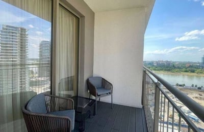 Location d'appartement neuf 70m² dans le complexe résidentiel premium BW Aqua, Belgrade, Serbie