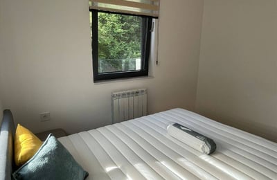 Location d'appartement moderne 58m² dans le complexe New Minel, Nouveau Belgrade, Serbie
