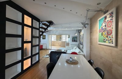 Luxury Two-Story Apartment 140m² for Rent, Zvezdara, Belgrade, Serbia