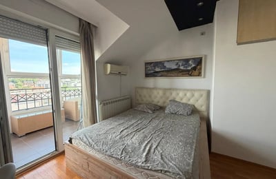 Luxury Two-Story Apartment 140m² for Rent, Zvezdara, Belgrade, Serbia