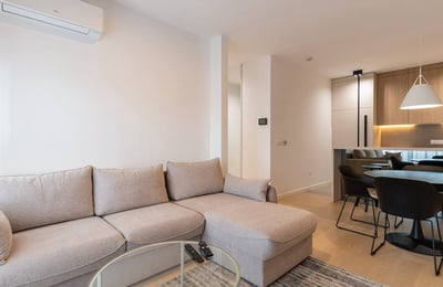 Bright Apartment 50m² for Rent, New Belgrade, Serbia