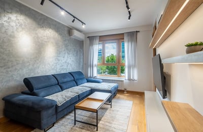 Apartamento nuevo 50m² en alquiler en complejo residencial Wellport Belgrade, Belgrado, Serbia