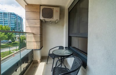 Apartamento nuevo 50m² en alquiler en complejo residencial Wellport Belgrade, Belgrado, Serbia
