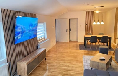 New Spacious Apartment 90m² for Rent, Vračar, Belgrade, Serbia