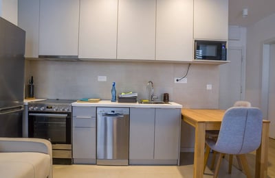 Helle Wohnung 40m² zur Miete im Wohnkomplex K-District, Belgrad, Serbien