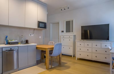 Helle Wohnung 40m² zur Miete im Wohnkomplex K-District, Belgrad, Serbien