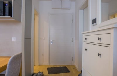Helle Wohnung 40m² zur Miete im Wohnkomplex K-District, Belgrad, Serbien