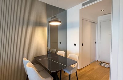 Bright Apartment 56m² for Rent in Novi Dorčol Residential Complex, Belgrade, Serbia