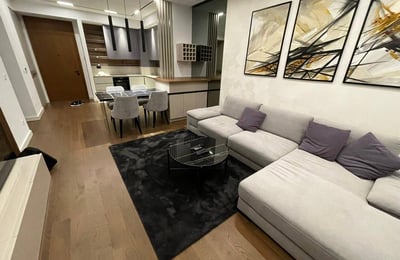 Apartamento espacioso 75m² en alquiler en complejo residencial BW Terraces, Belgrado, Serbia