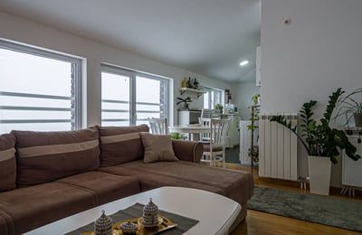 Светлая квартира 38 м² в аренду в районе Звездара, Белград, Сербия