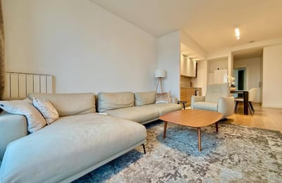 Stilvolle 104 m² Wohnung zur Miete mit Panoramablick auf die Stadt im BW Verde, Belgrad